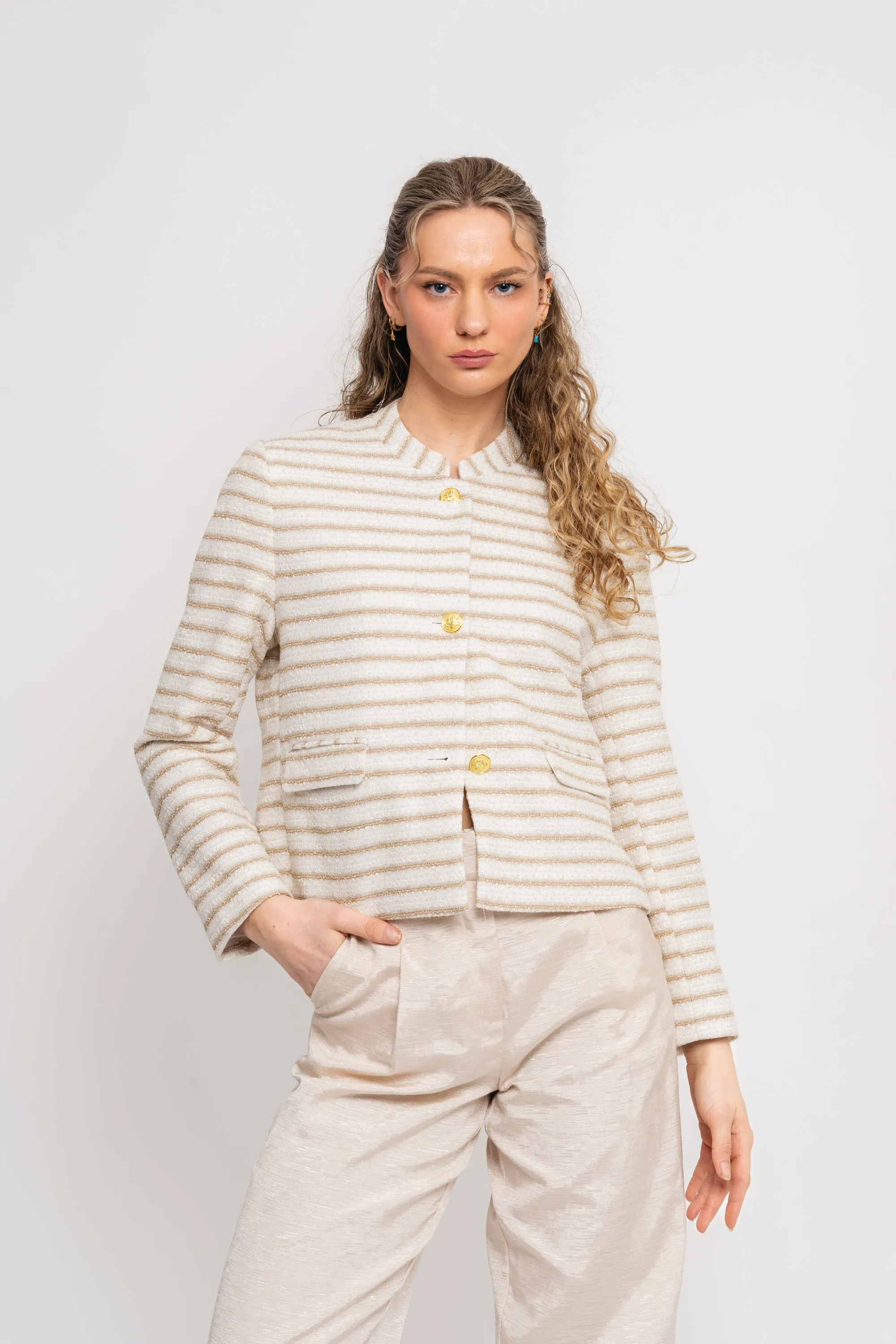Camilla Blazer - Sand
