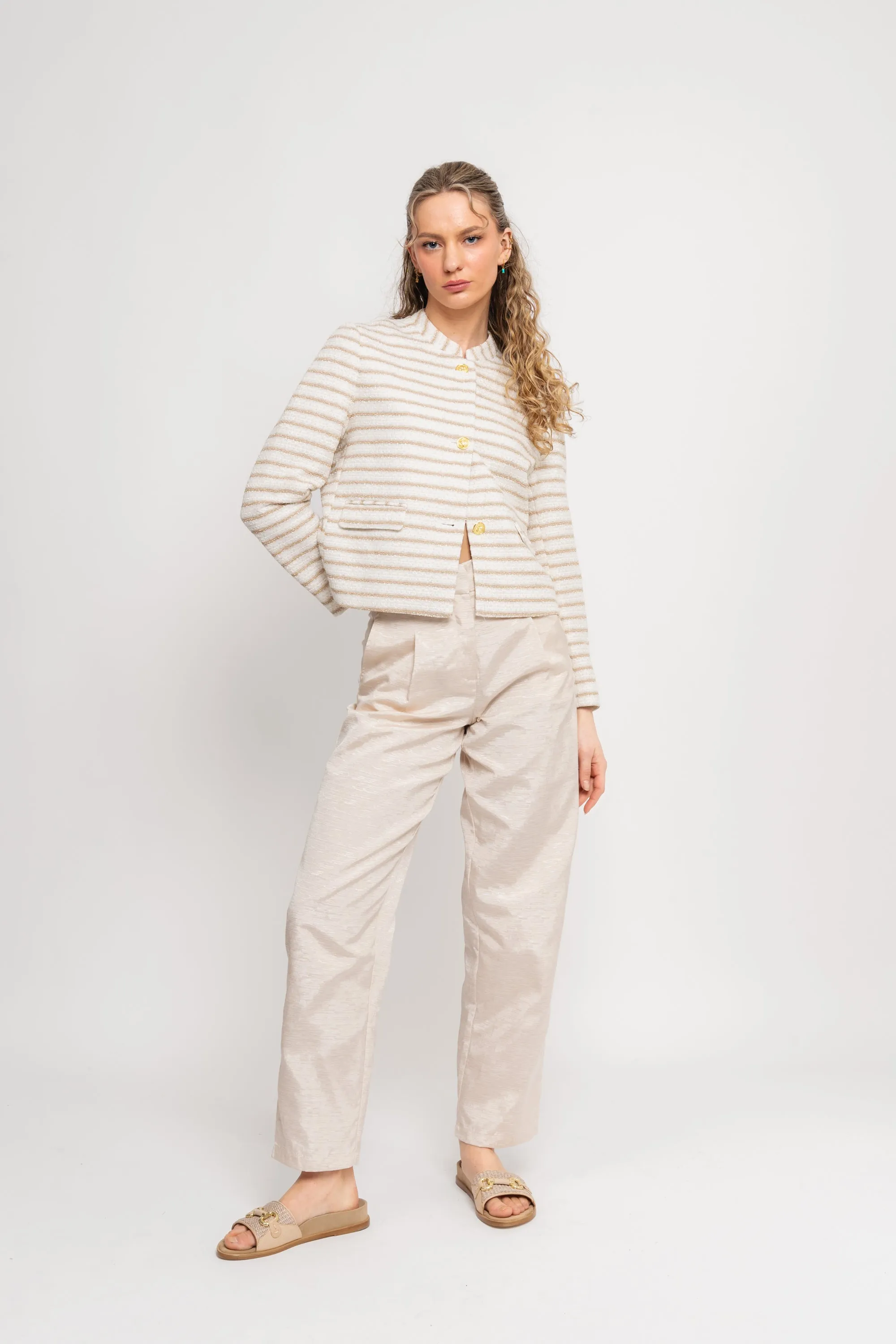 Camilla Blazer - Sand