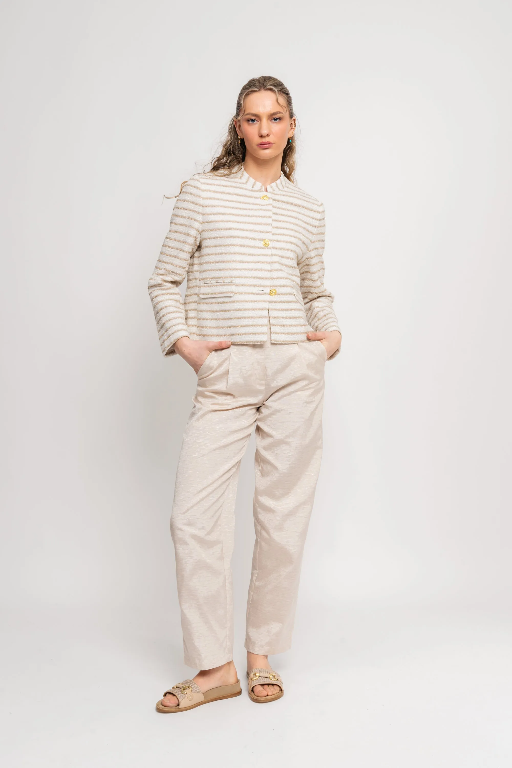 Camilla Blazer - Sand
