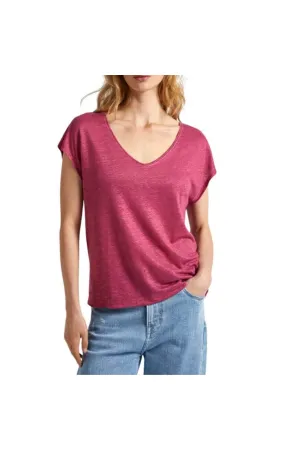 Camiseta De Lino  "lottie"