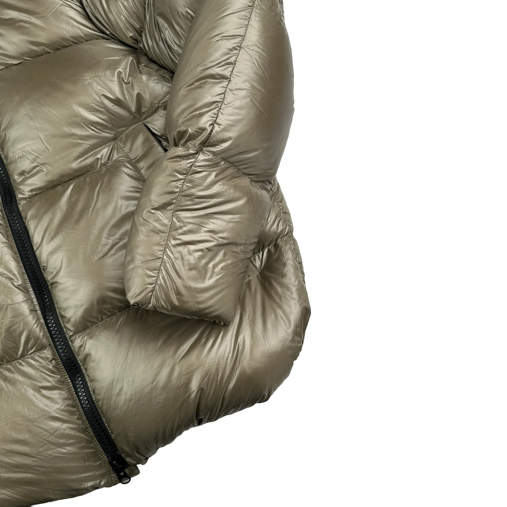 Canada Goose Gold Black Badge Crofton Down Jacket - Large