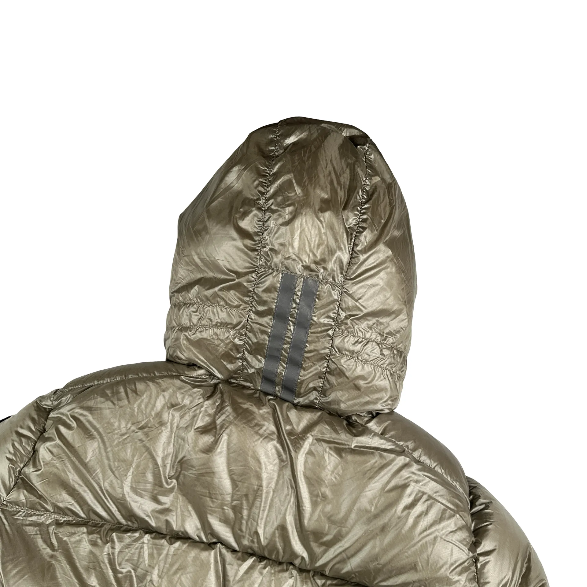 Canada Goose Gold Black Badge Crofton Down Jacket - Large