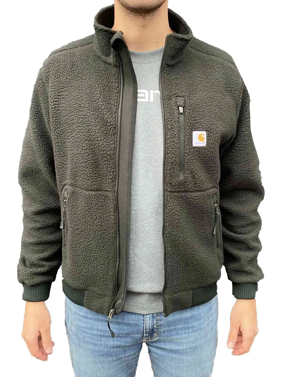 Carhartt&#x20;104588&#x20;Sherpa&#x20;fleece&#x20;High&#x20;Pile&#x20;Jacket&#x20;Full&#x20;Zip