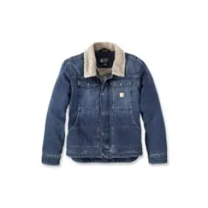 Carhartt&#x20;Work&#x20;Jacket&#x20;Denim&#x20;Sherpa&#x20;Lined&#x20;106323