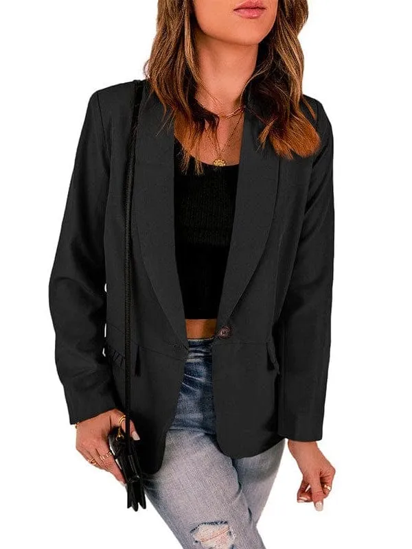 Casual Long Sleeve Blazer