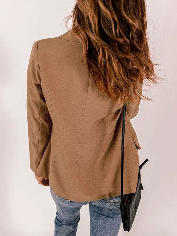 Casual Long Sleeve Blazer