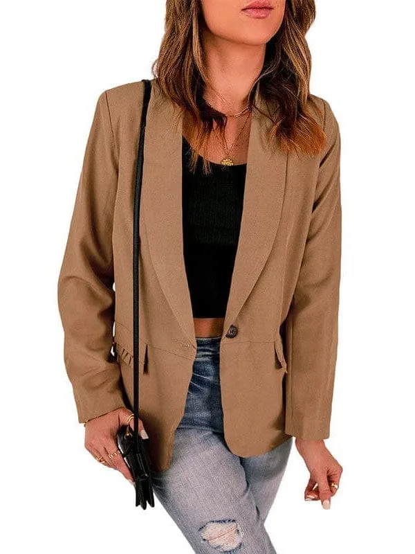 Casual Long Sleeve Blazer