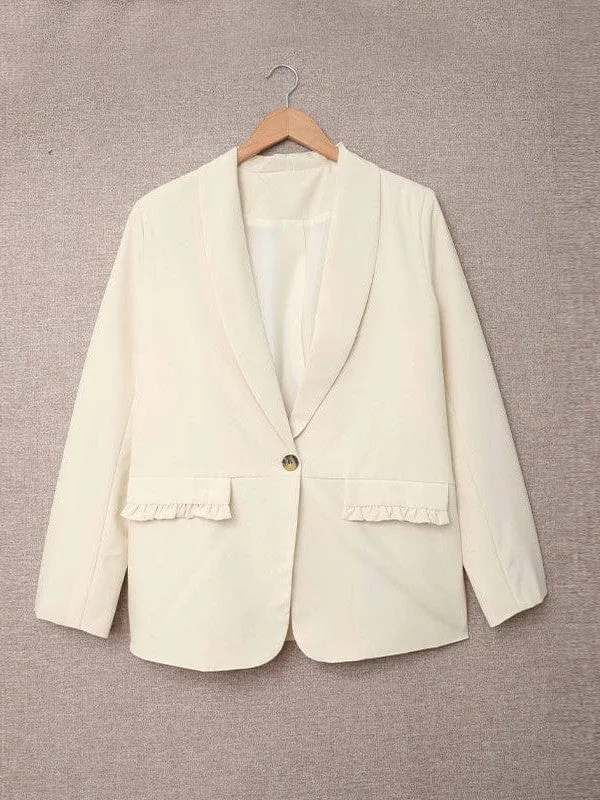 Casual Long Sleeve Blazer