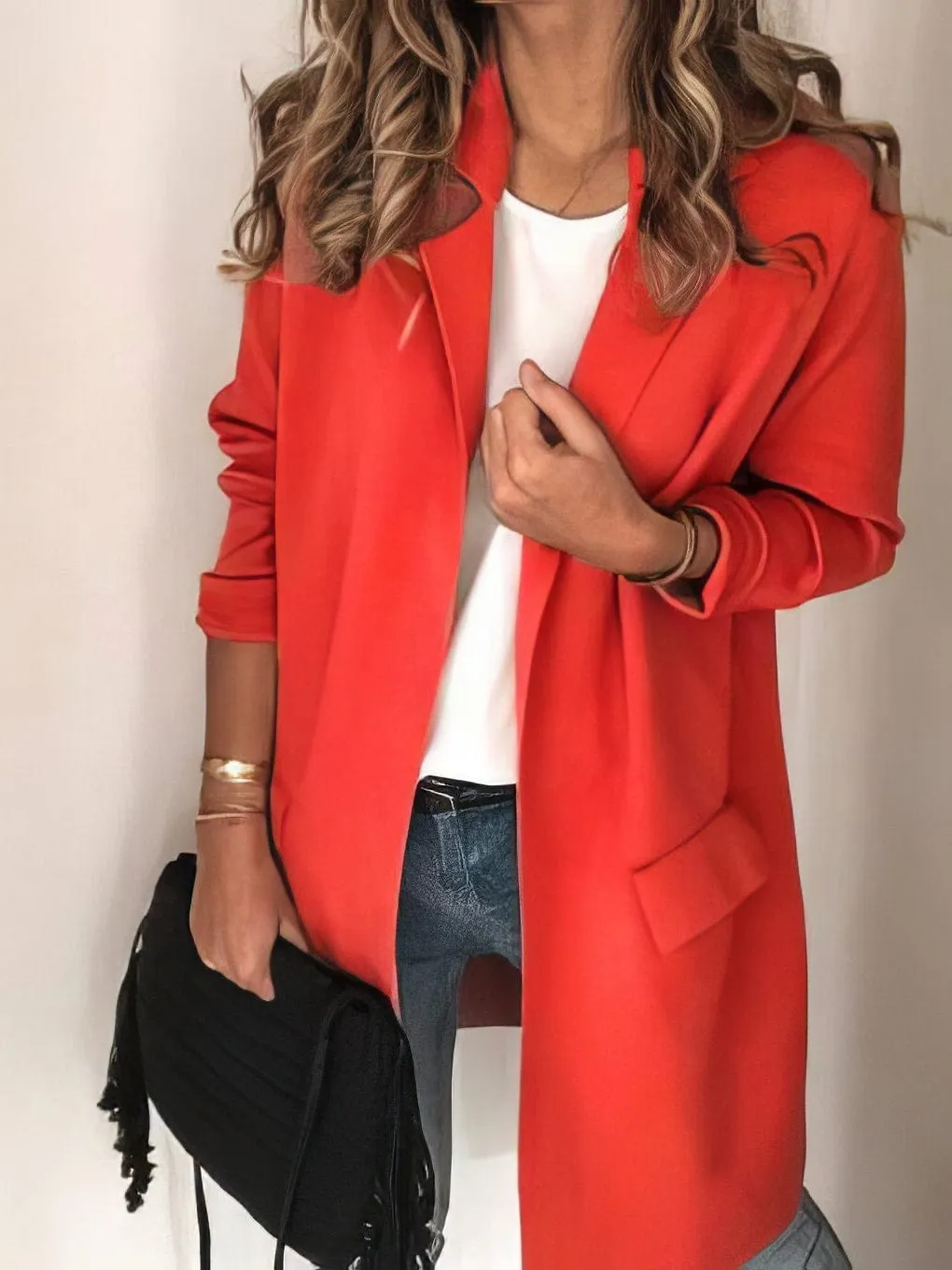 Casual Long Sleeve Blazer