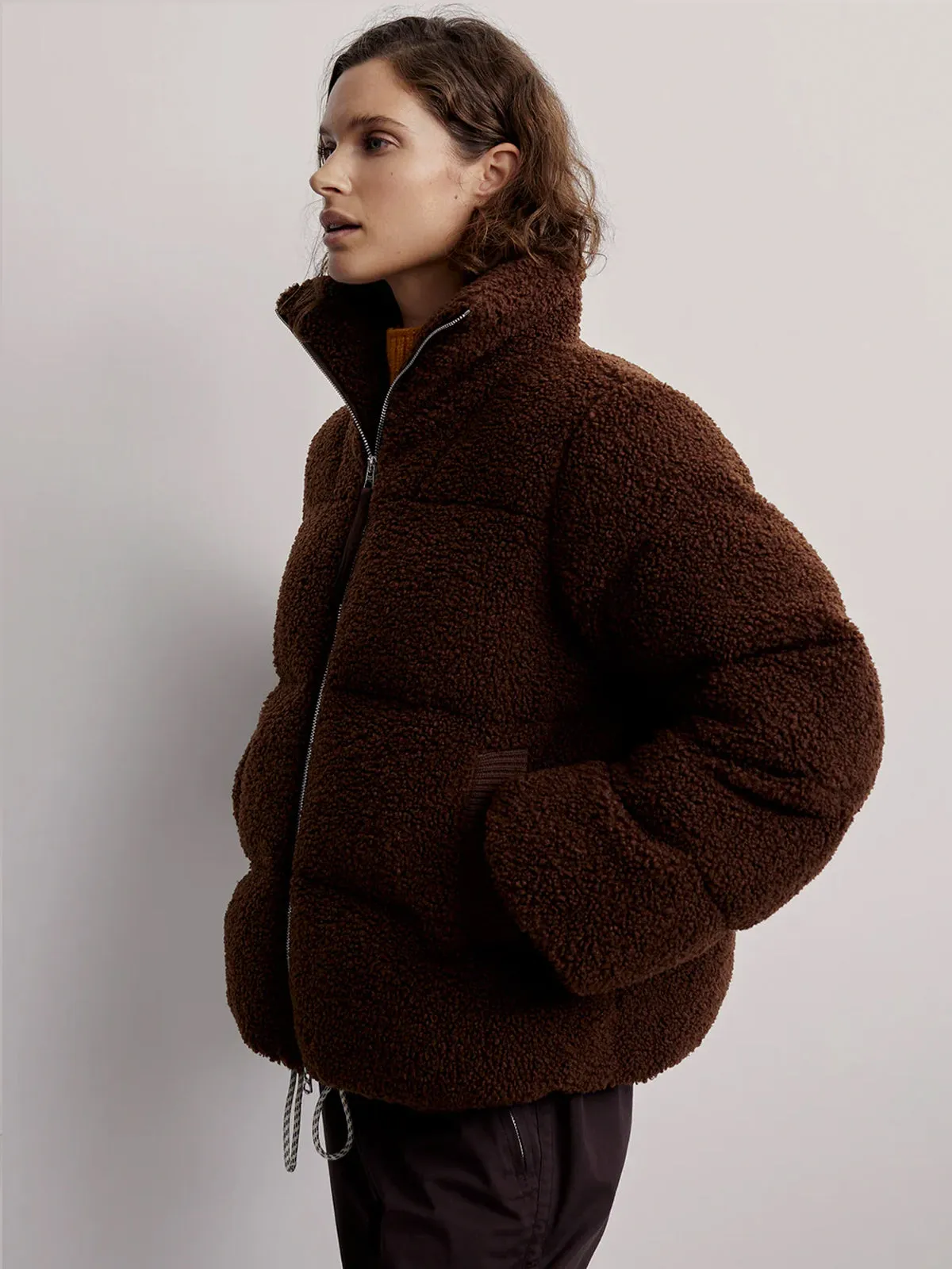 Chestnut Wilkins Sherpa Puffer Jacket