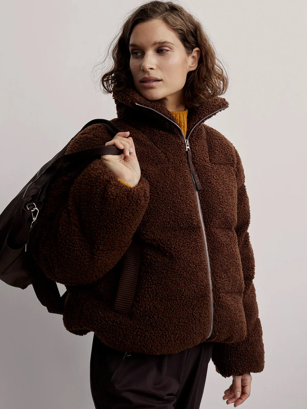 Chestnut Wilkins Sherpa Puffer Jacket