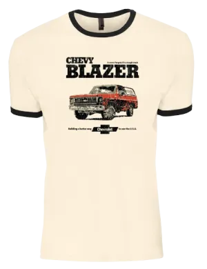 Chevy Vintage Blazer Ringer T-Shirt