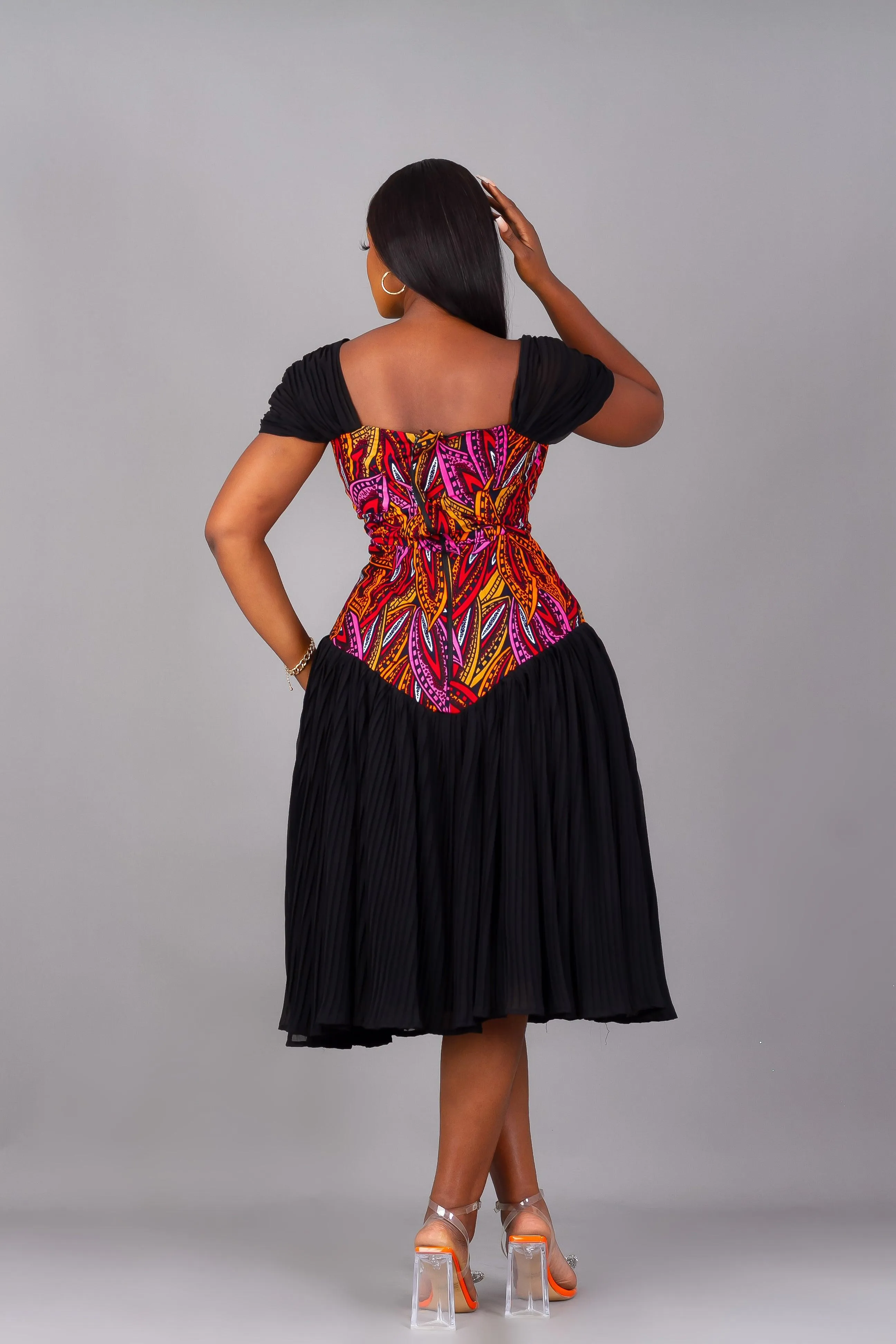 Chika African Print Dress | Amazin Apparels