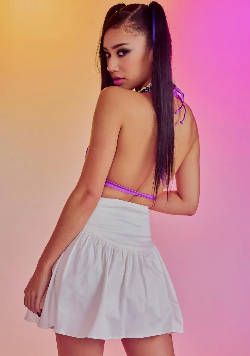Chosen Hottie Mini Lace Up Skirt