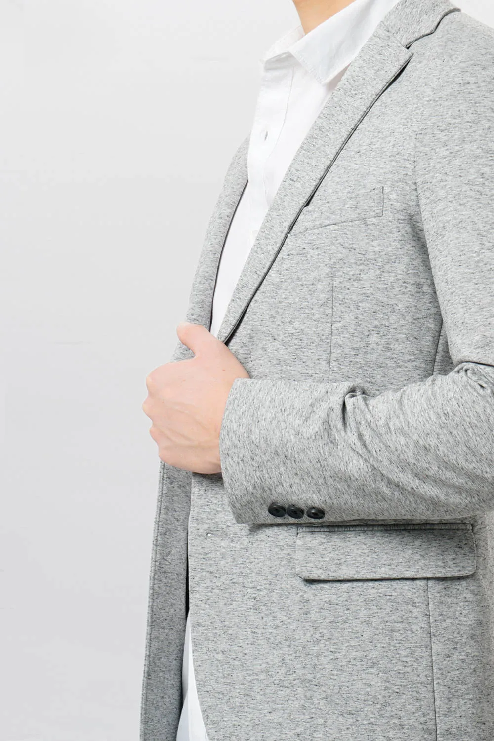Comfort Fit Knit Blazer