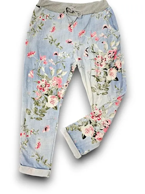 CORNELIA JOGGERS POTPOURRI LIGHT DENIM