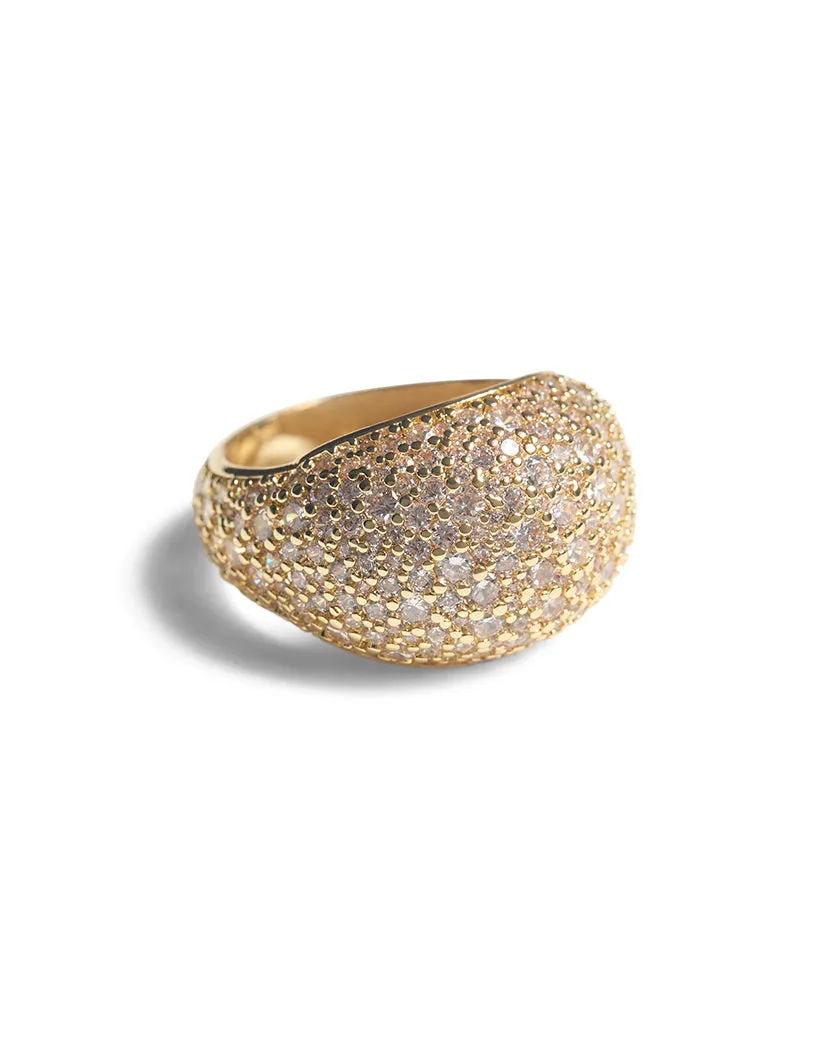Crystal Dome Ring