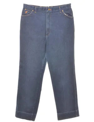 Dark Wash Tapered Wrangler Jeans - W32 L28