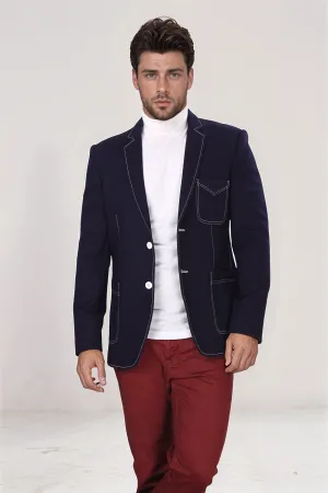 Dark Wine Blazer