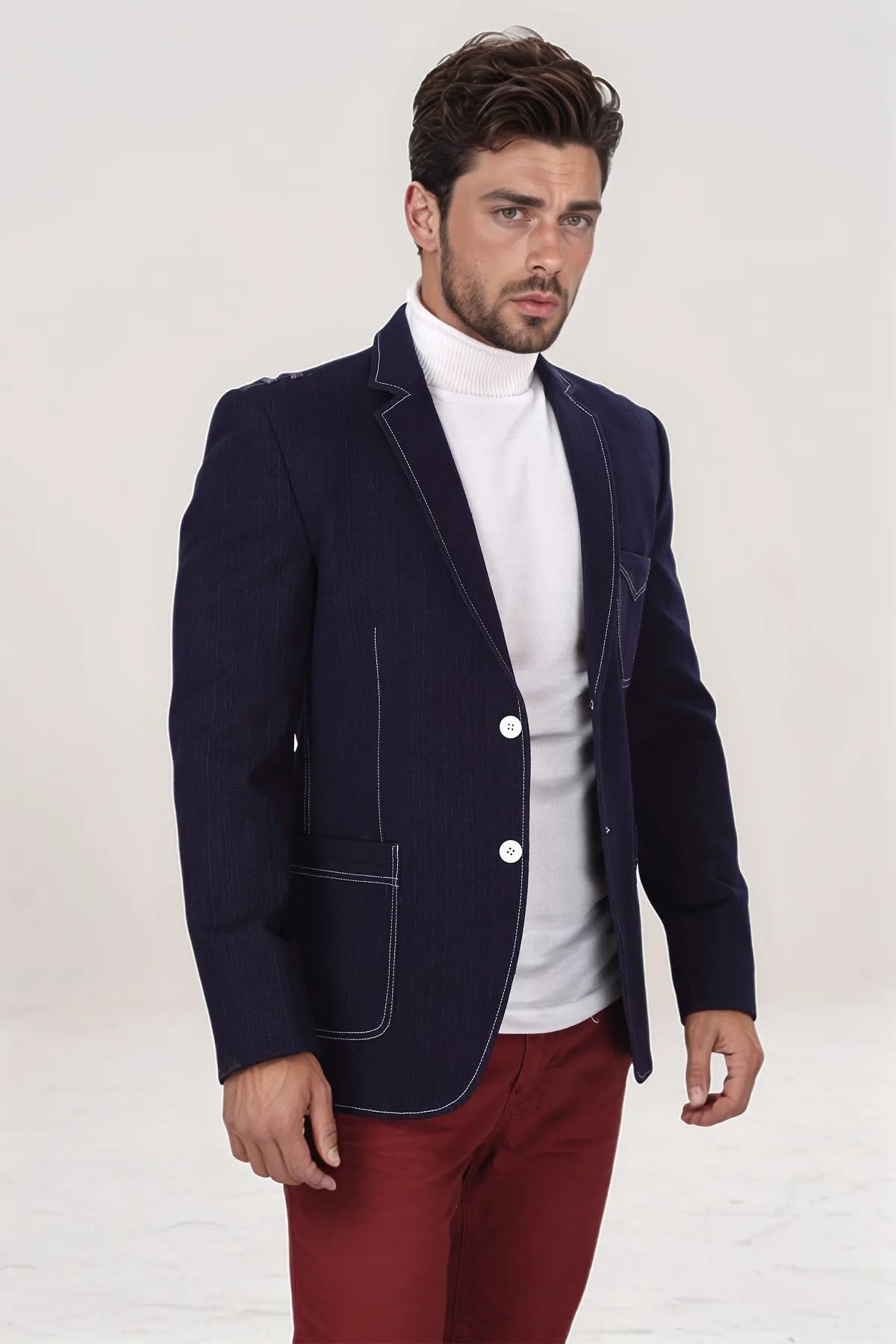 Dark Wine Blazer