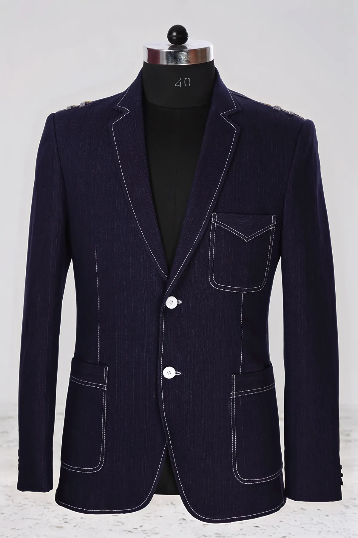 Dark Wine Blazer