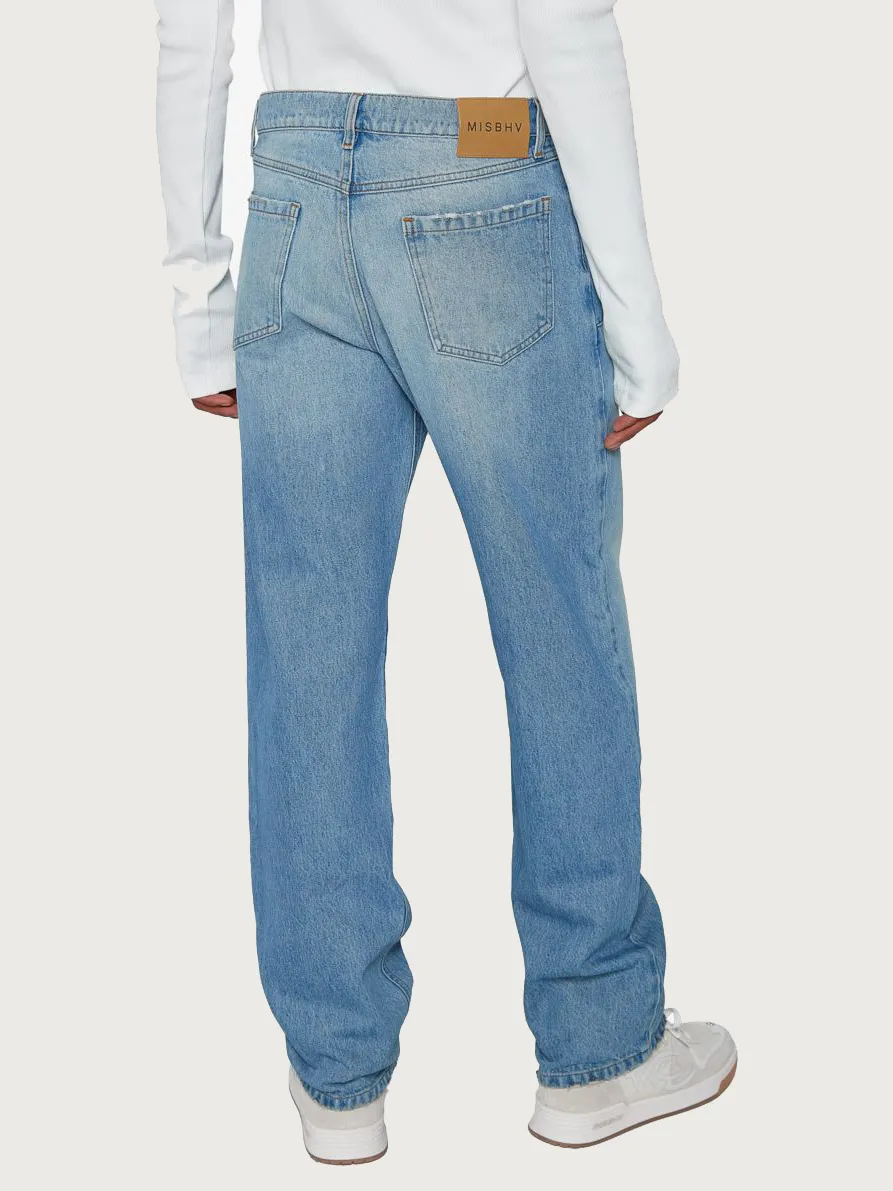 Denim Carpenter Trousers Blue