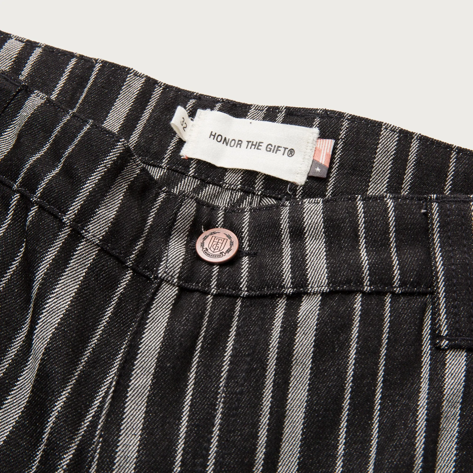 Diamond Demin Pant Black
