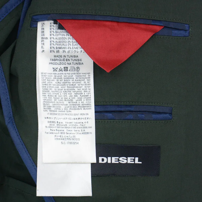 DIESEL J Jeams 0HAOR Mens Blazer Jackets Formal Business Coats Party Outfit Tops