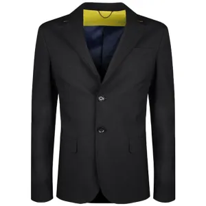 DIESEL J VEGAS Mens Blazer 2X Button Slim Fit Casual Single Breasted Coat Black