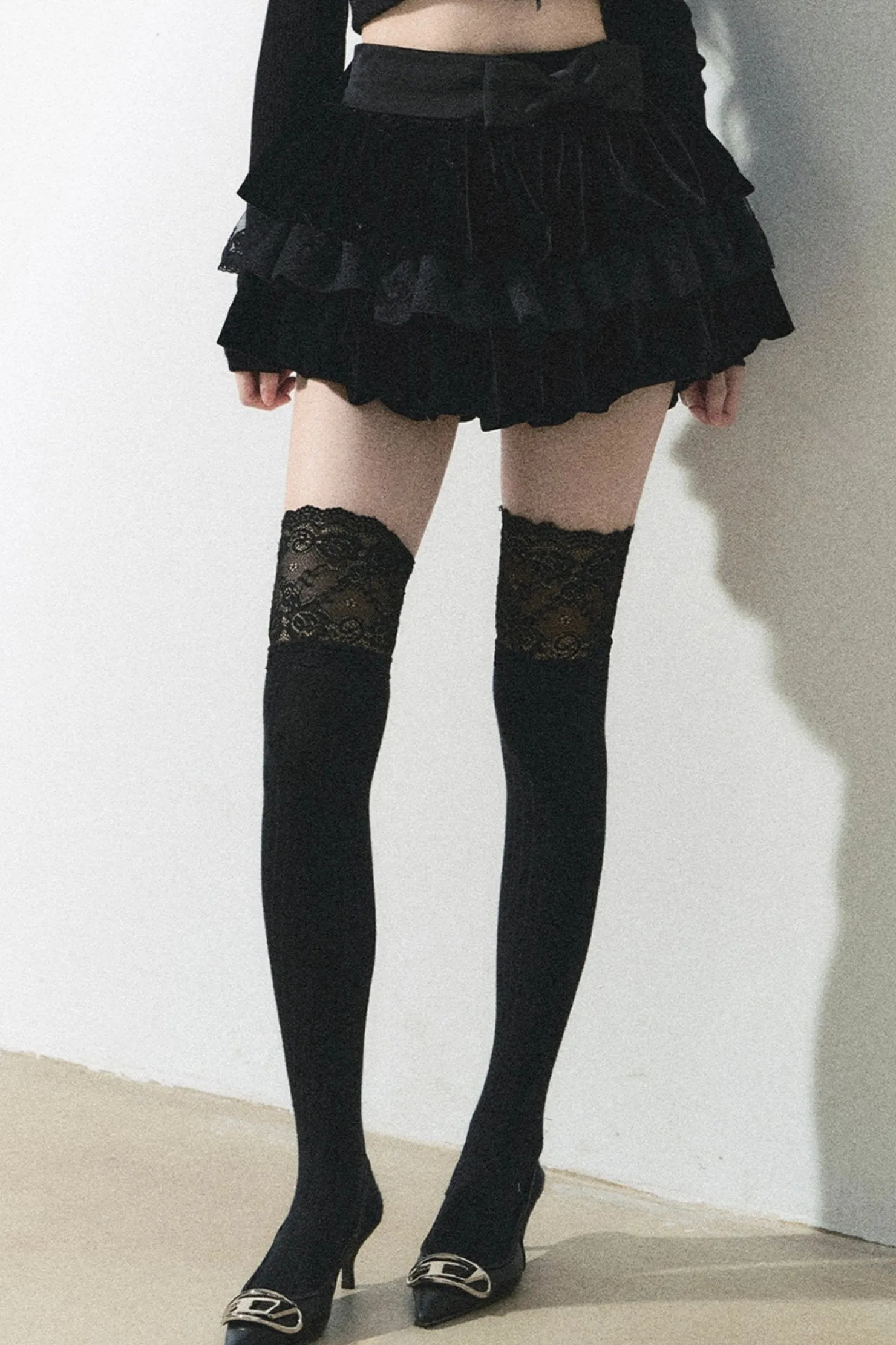 Elegant A-Line Pleated Skirt