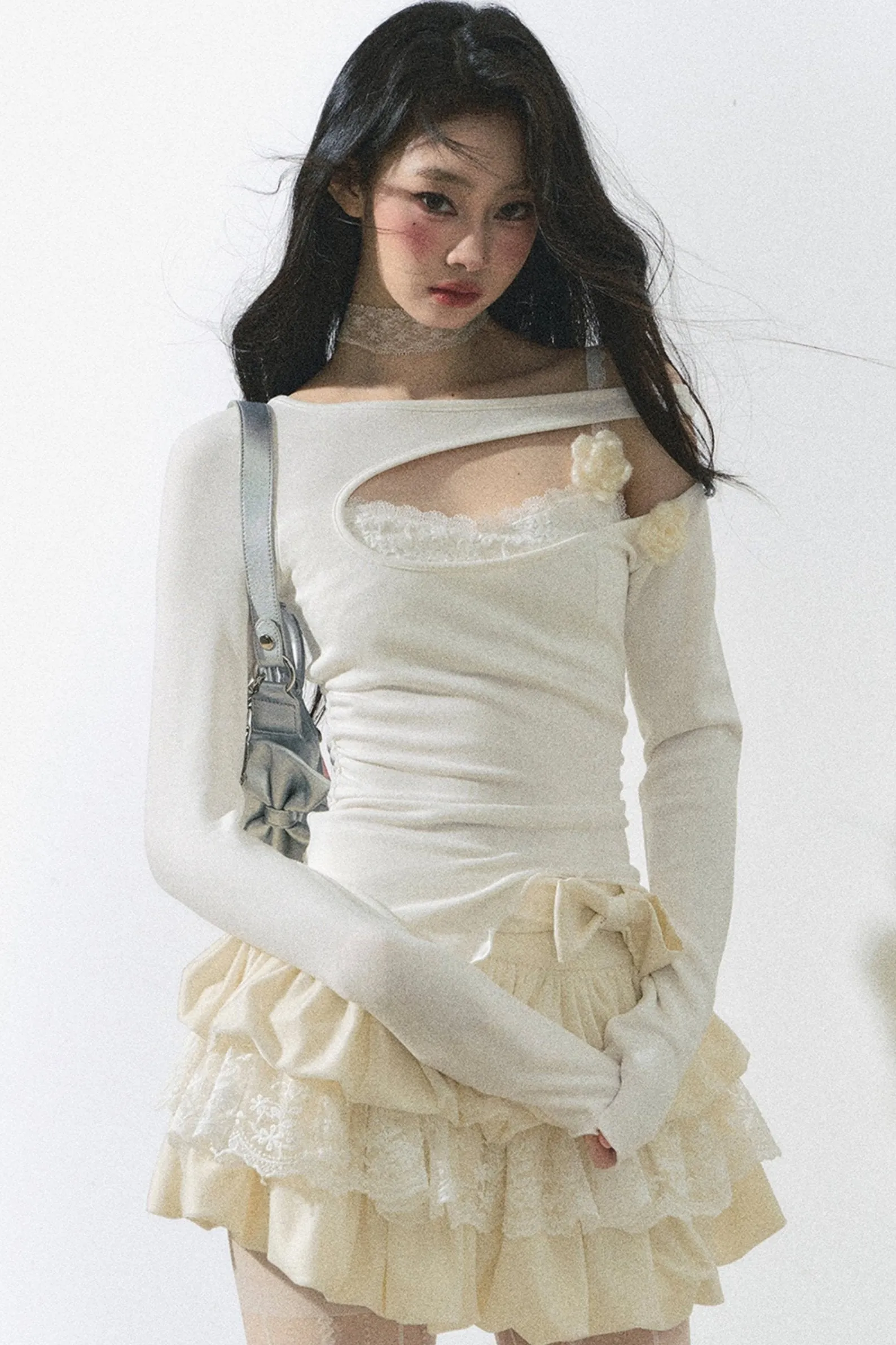 Elegant A-Line Pleated Skirt