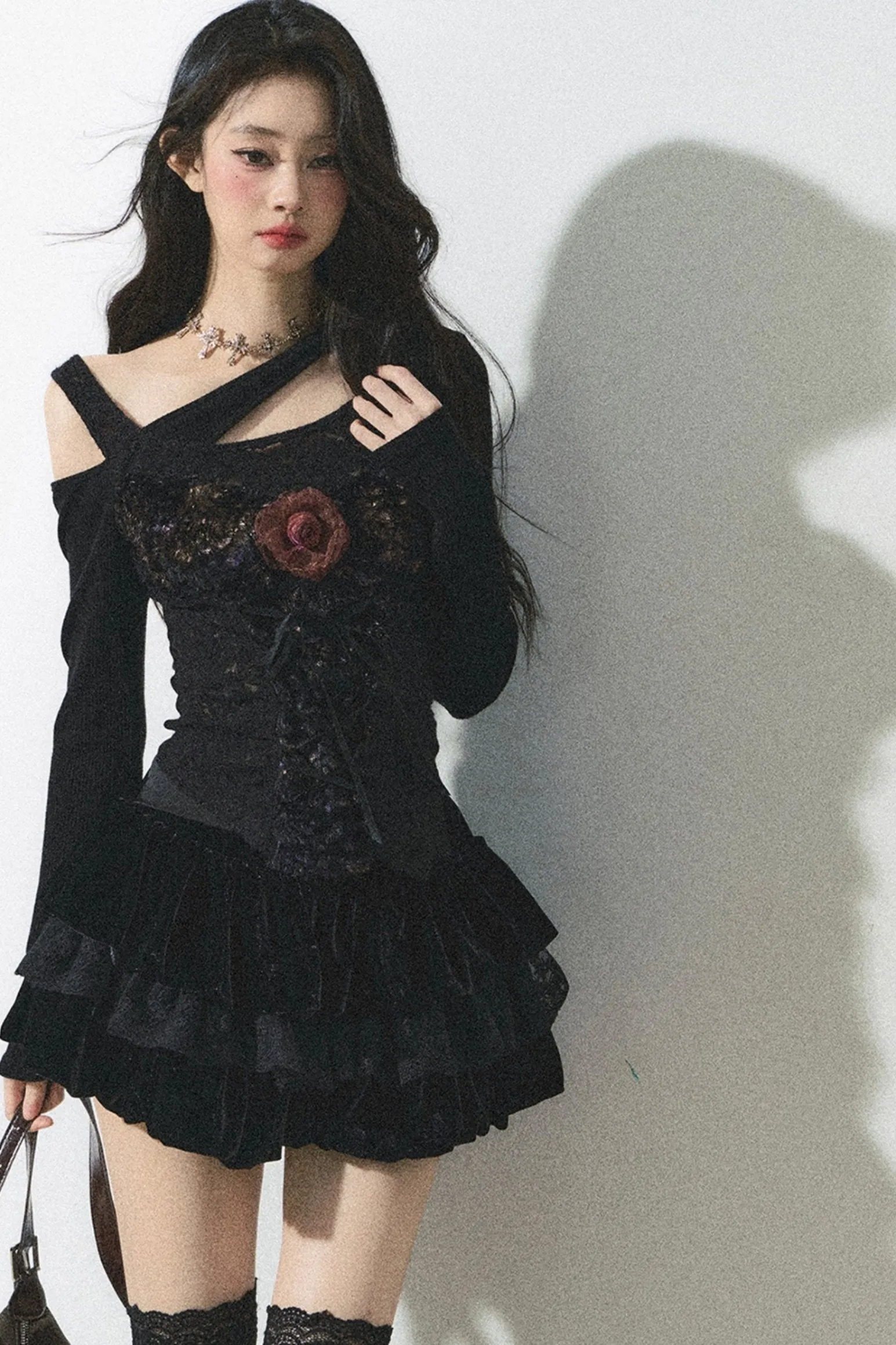 Elegant A-Line Pleated Skirt