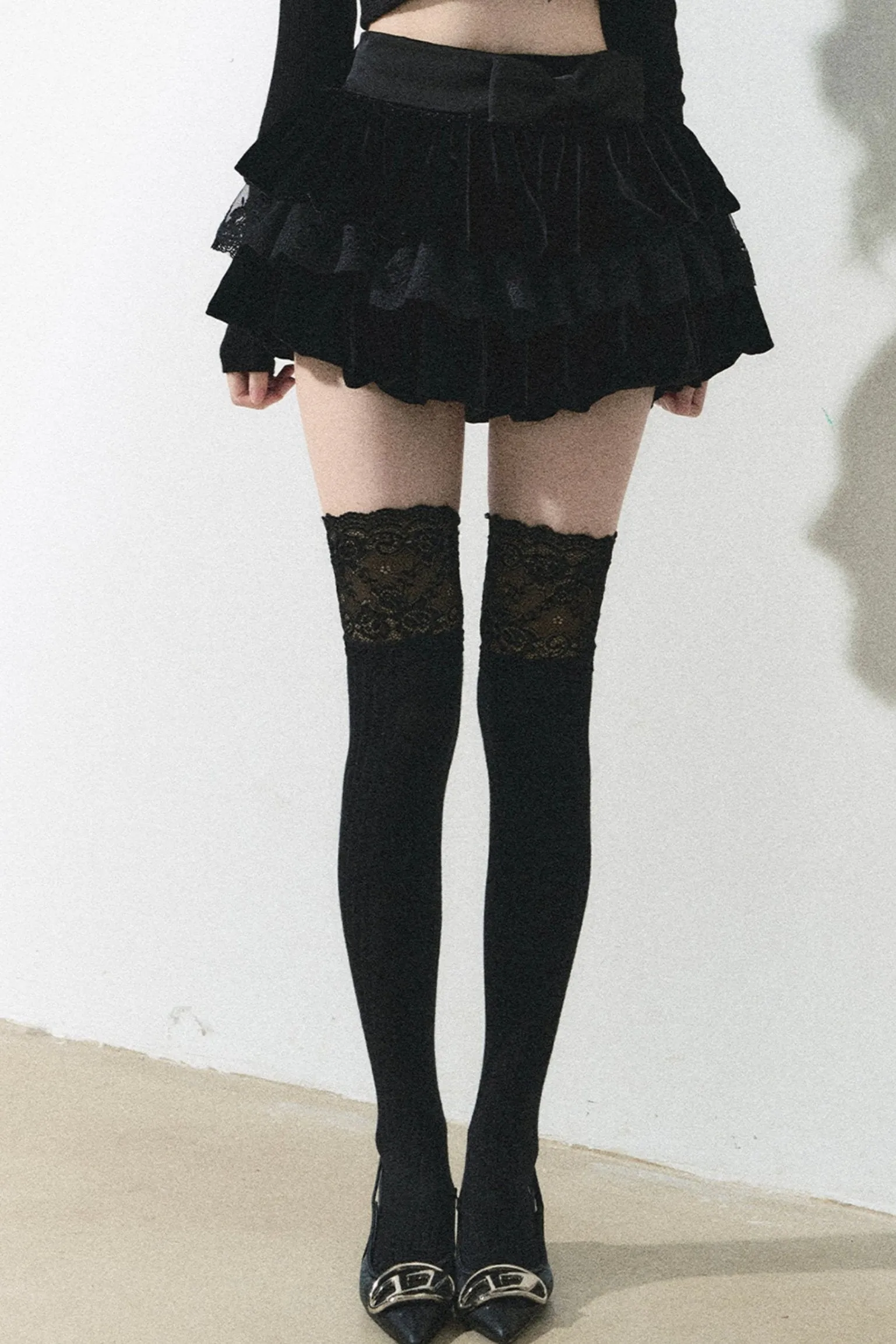 Elegant A-Line Pleated Skirt