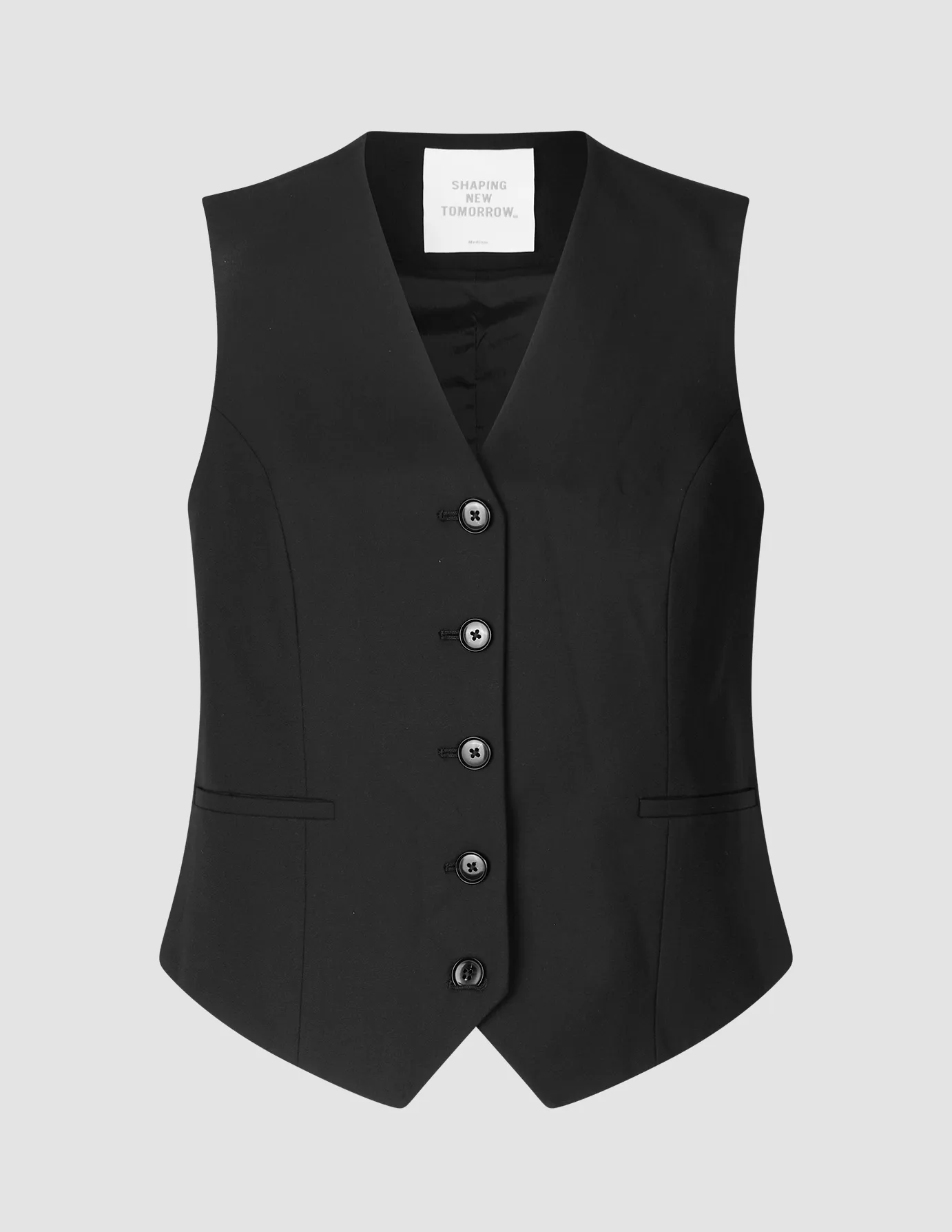 Essential Vest Short Black