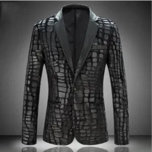 Euro Men Blazer Jacket 2018