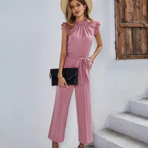 Fashion High Elastic Casual Jumpsuit