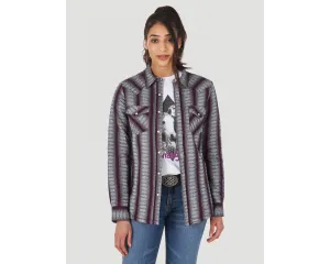 Final Sale  ✨ Wrangler Retro Grace Sherpa Lined Snap Up