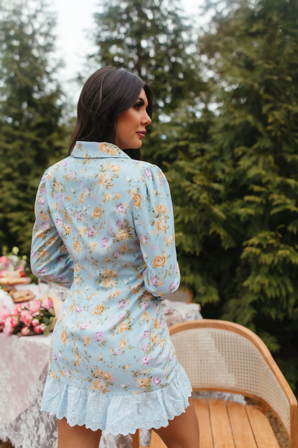 Floral Blazer Dress