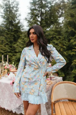 Floral Blazer Dress