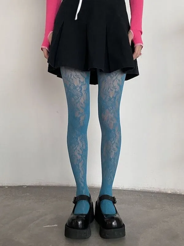 Flower in love tights