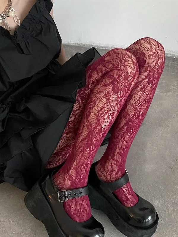 Flower in love tights
