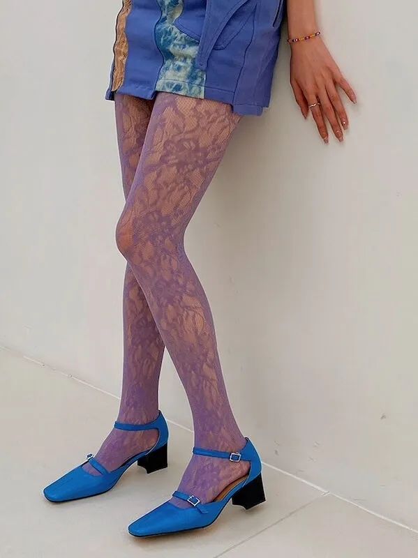 Flower in love tights
