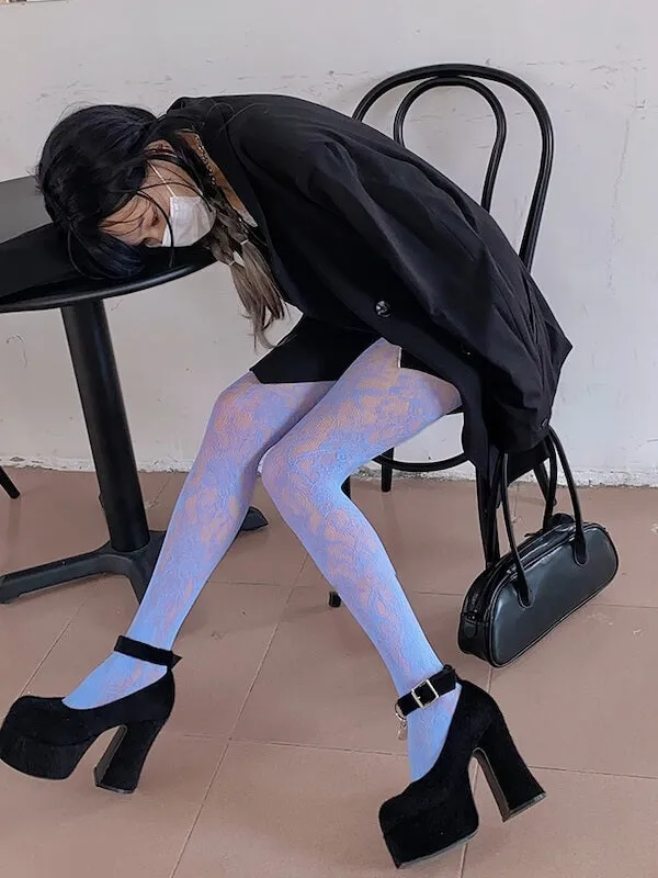 Flower in love tights