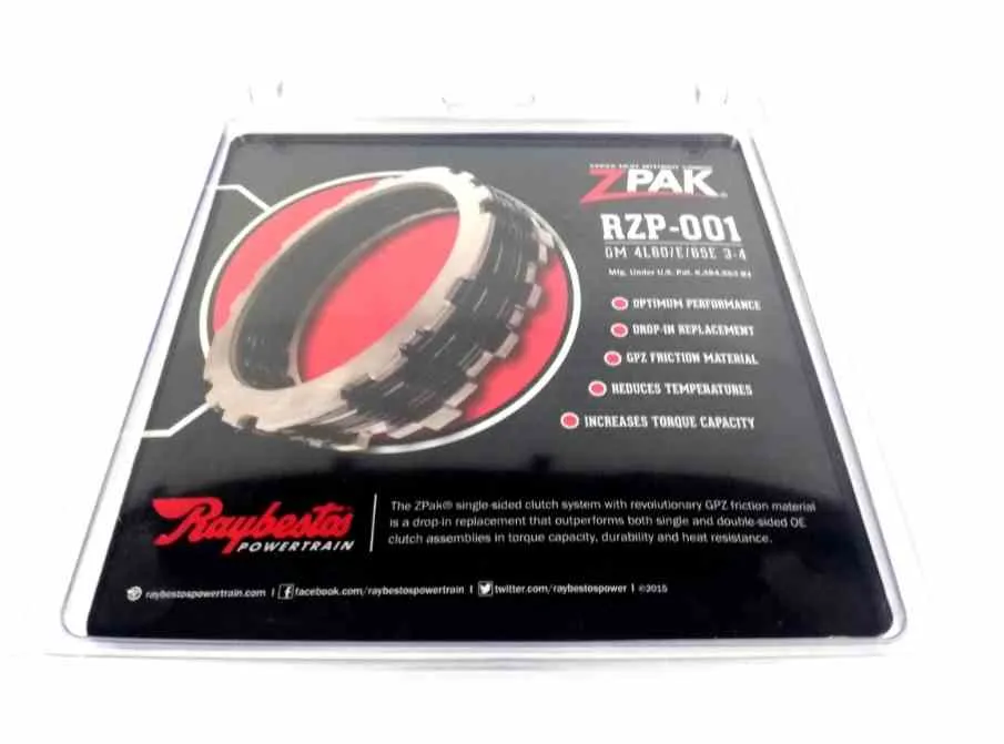 Friction and Steel Pack Raybestos Z Pak 3rd-4th 4L60E 4L65E TH700 TH700-R4