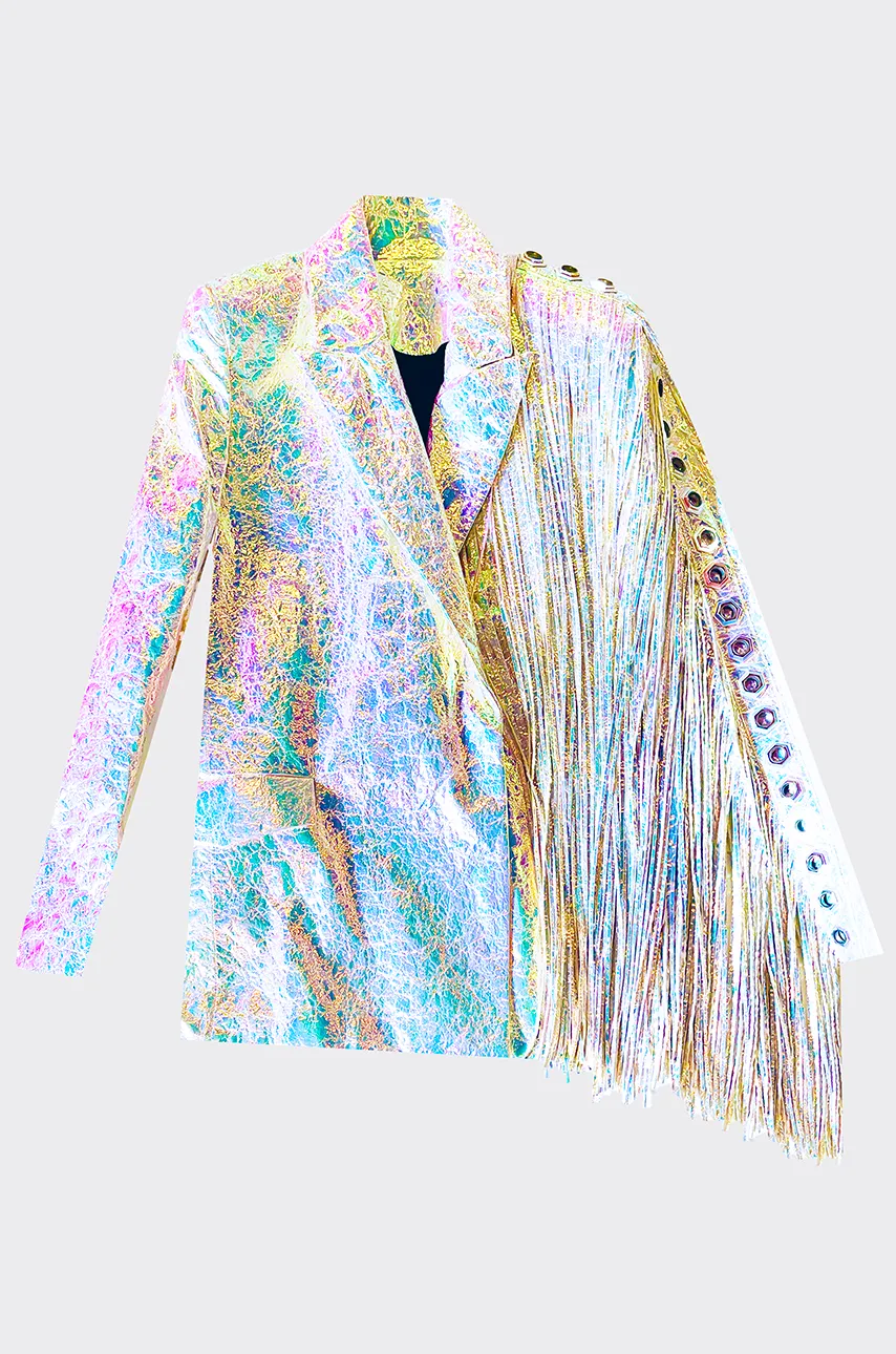 Fringed Blazer