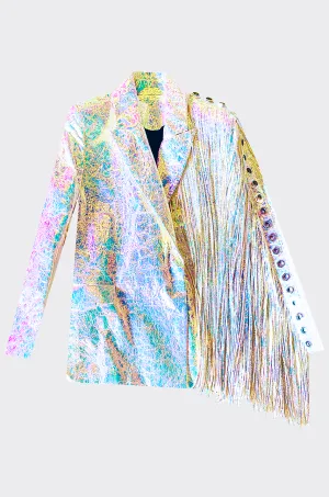 Fringed Blazer