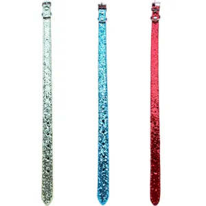 Glitter Dog Collar Large 3 Pack