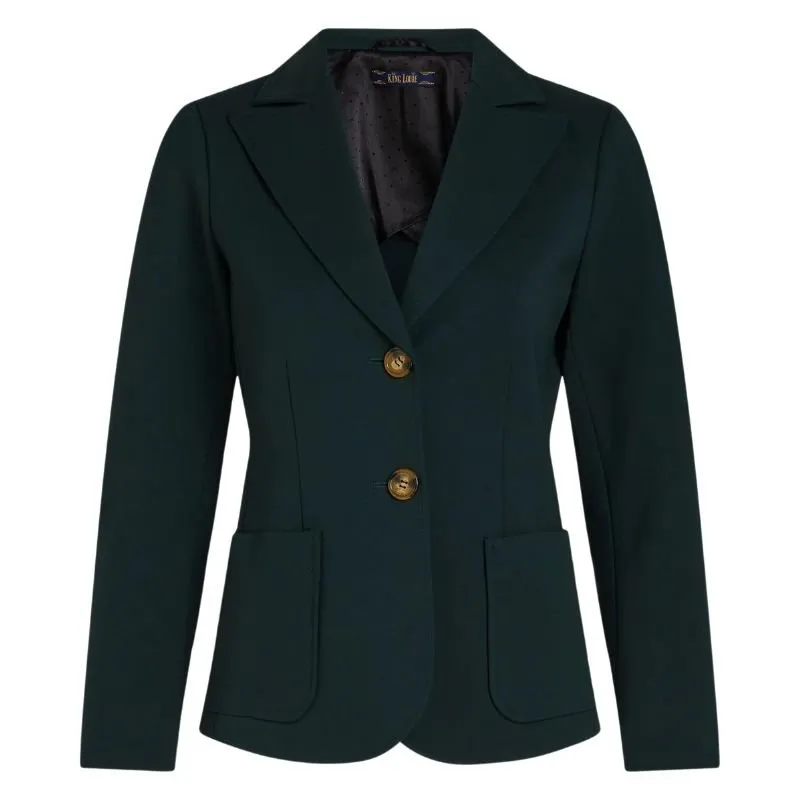 Groene blazer Bibi