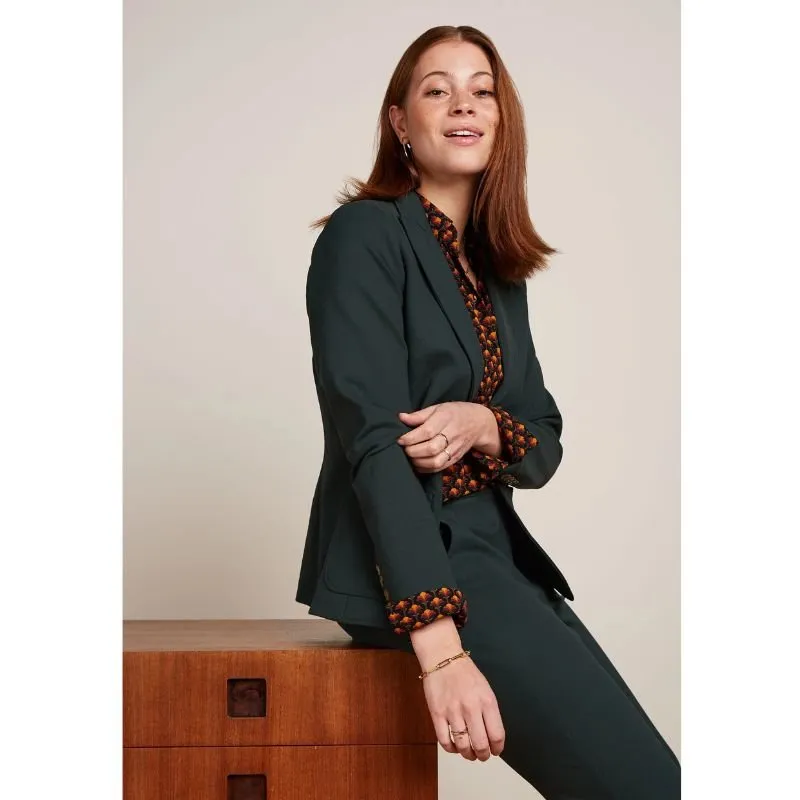 Groene blazer Bibi