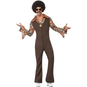 Groovy Boogie Jumpsuit Adult Costume